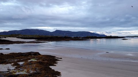 Rosbeg is one of the finest beaches in Donegal, Ireland.