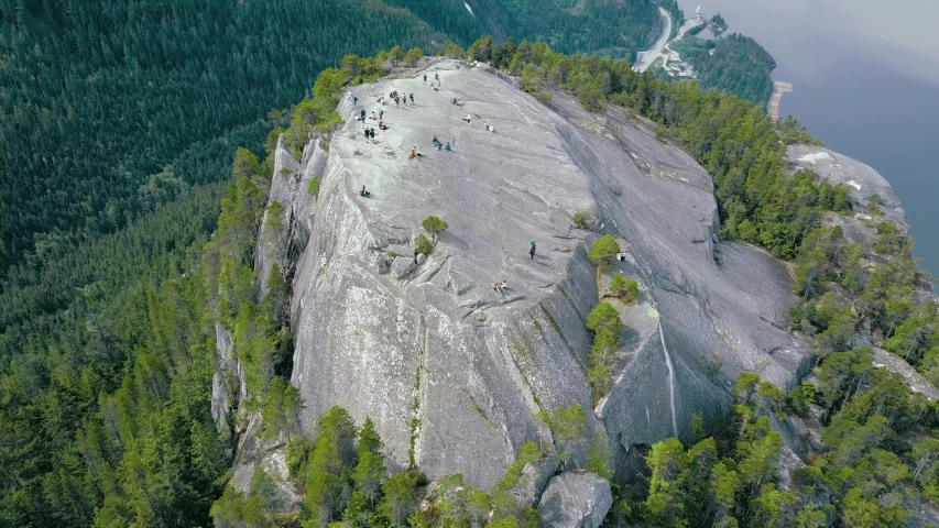 Hiking in British Columbia .