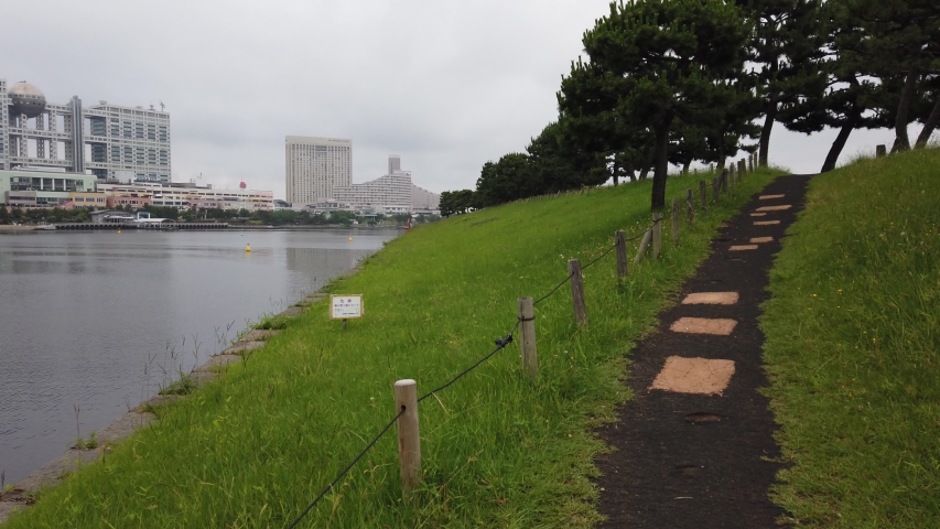 Daiba Park in Japan Tokyo