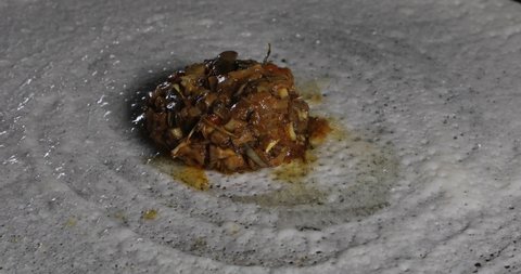 A South indian Dosa With Mushroom Gravy mushroom Dosai making mushroom Dosai 