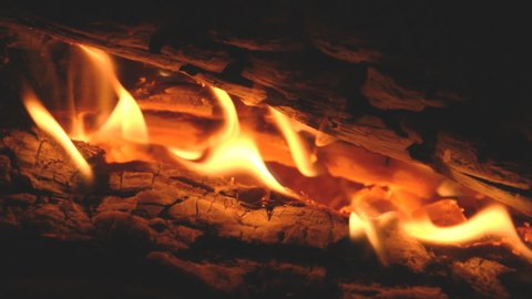 Bonfire Lit At Night In 库存影片视频 100 免版税 30207493 Shutterstock