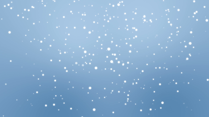 animated winter background glowing white snowflake Stock Footage Video ...