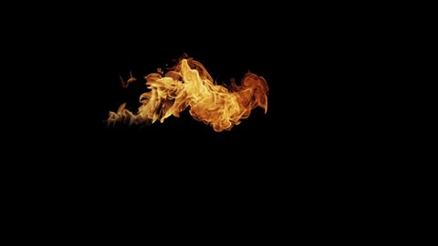 Animated Realistic Stream Of Fire の動画素材 ロイヤリティフリー Shutterstock