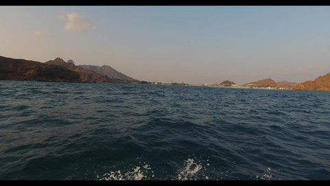 A view from inside the coast of Al-Boraiqa in Aden _ Yemen .