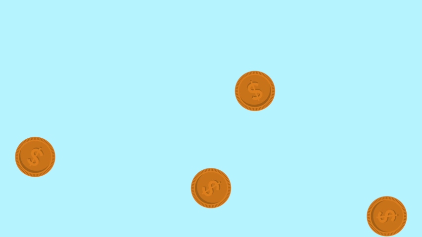 Businessman flying on spaceship simbolizing success High definition animation colorful scenes