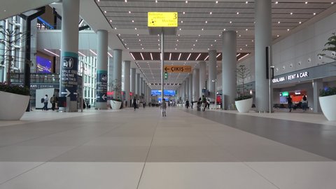 INSIDE NEW ISTANBUL AIRPORT 4K 