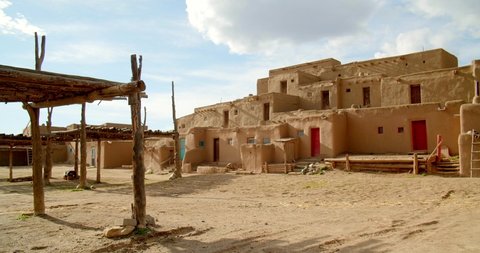 native american adobe houses