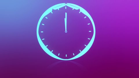 Fashioned Decorated Clock Ticking 3d の動画素材 ロイヤリティフリー Shutterstock