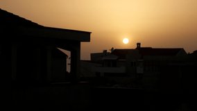 Beautiful timelapse of a beautiful wonderful sunset in Croatia Split Istria - Powered by Shutterstock - Get 15% off with code: PIKWIZARD15