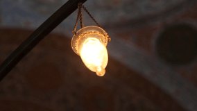 The glass of light in church - Powered by Shutterstock - Get 15% off with code: PIKWIZARD15