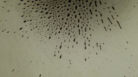 Small particles form different abstract figures. Macro shot of ferro fluid in a petri dish. - Powered by Shutterstock - Get 15% off with code: PIKWIZARD15