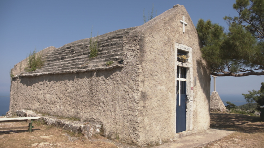 Pilgrimage place with church Sveti Ivan on Losinj