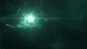 Abstract Organic Particle Energy Anomaly Floating In 3D Space - CAM 2 - Powered by Shutterstock - Get 15% off with code: PIKWIZARD15