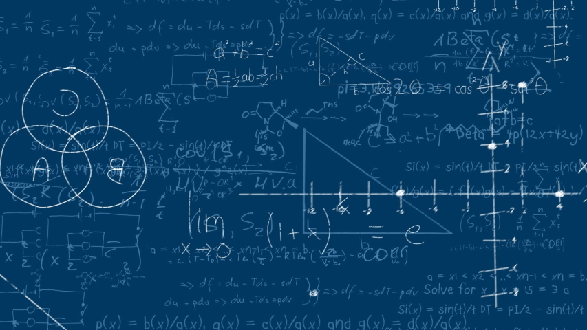 Digital Animation Of Mathematical Equations Stock Footage Video 100 Royalty Free Shutterstock