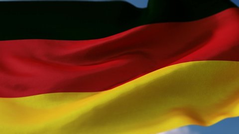Flag Germany DE 4k Loop