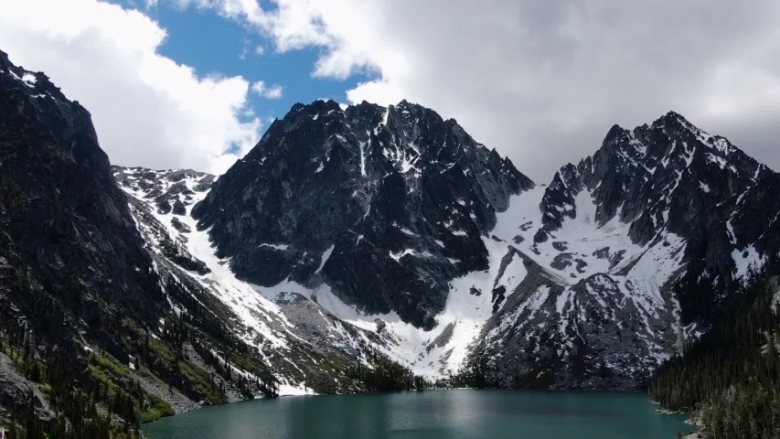 Done shots at Colchuck lake in Leavenworth Washington. Colchuck is apart of the enchantments mountain range and is one of the largest lakes.