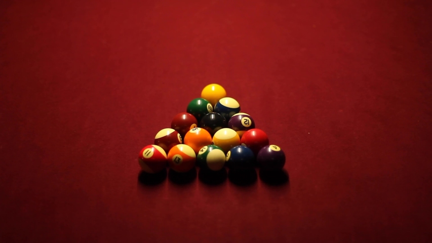 Pool Hall Billiards Game Night Life | Shutterstock HD Video #1032872936
