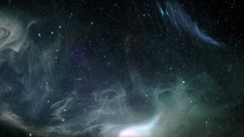 Universe Background - Travel in Stars and Nebulae /Seamless 