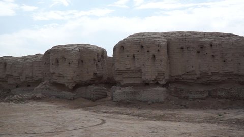 Ruins of a ziggurat at Kish, Iraq