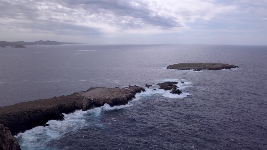 Beautiful landscape in the Island Menorca, Spain