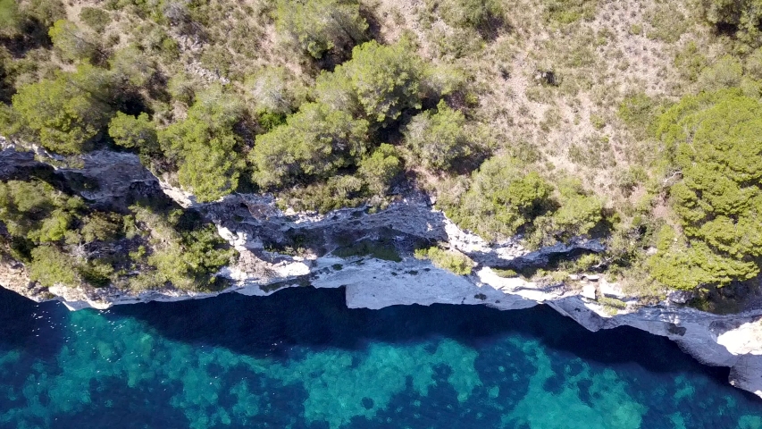 Beautiful landscape in the Island Menorca, Spain