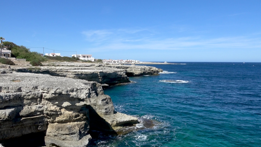 Beautiful landscape in the Island Menorca, Spain