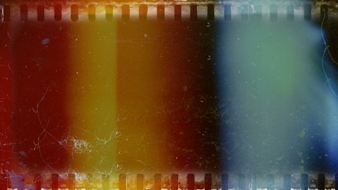 Old film effect with light leaks, film flash, film burns, vintage background 