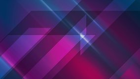 Futuristic hi-tech motion background with glowing blue purple stripes and geometric shapes. Seamless looping. Video animation Ultra HD 4K 3840x2160