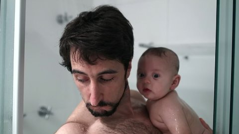 Shower dad