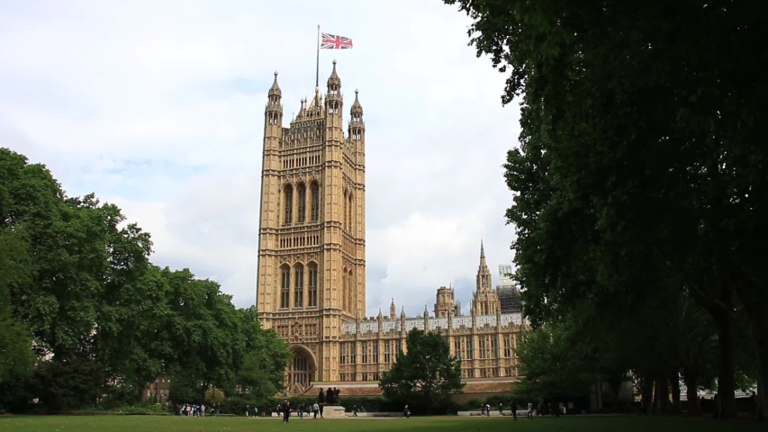 Victoria Tower, Palace Of Westminster, London, United Kingdom.