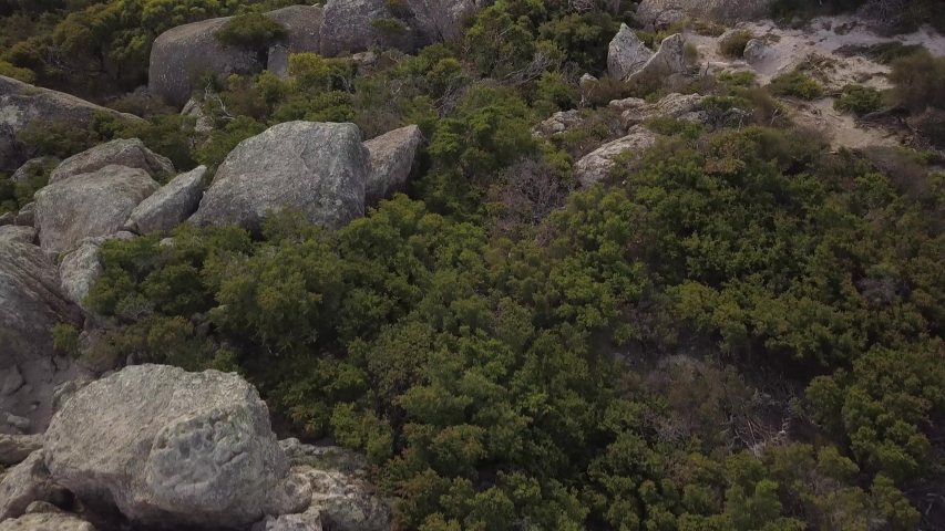 
Aerial view of idyllic Wilsons Promontory National Park in south east Australia
