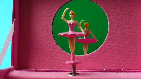 The music box with the dancing ballerina.