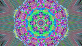 Multi-colored glitch kaleidoscope. iridescent background. Good for your project.