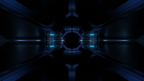 Alient Style Dark Space Tunnel Stock Footage Video 100 Royalty Free 1033219043 Shutterstock