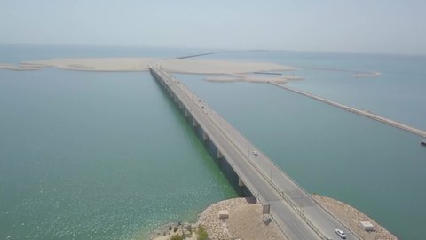 King Fahd Causeway Connecting Saudi Stock Footage Video 100 Royalty Free 1033315856 Shutterstock