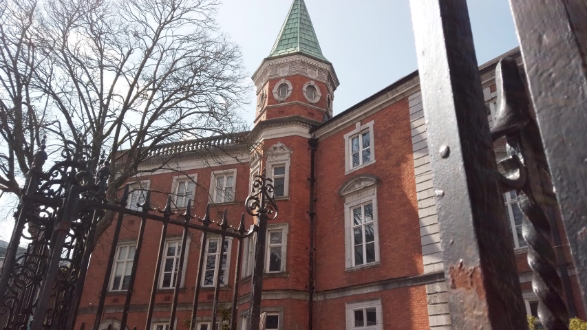 Building of historical Crawford Gallery in Cork, Ireland