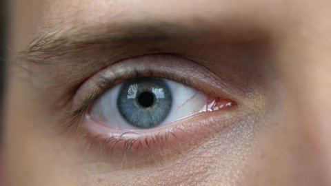 Woman Closeup Sharp Eye Hd Stock Footage Video (100% Royalty-free ...