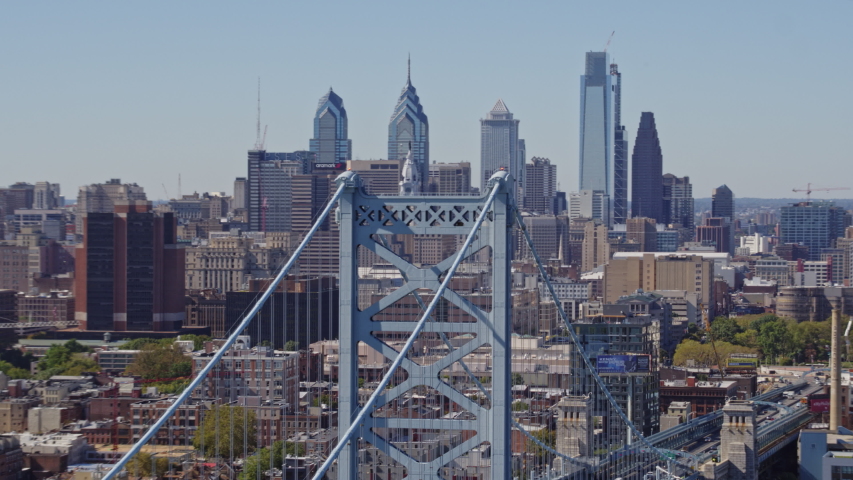 Bridge and Cityscape in Philadelphia, Pennsylvania image - Free stock ...