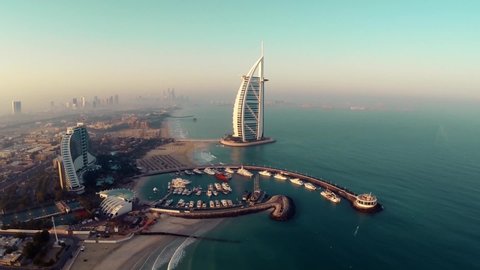 Dubai, Dubai / United Arab Emirates - 01 31 2019: Burj Al Arab