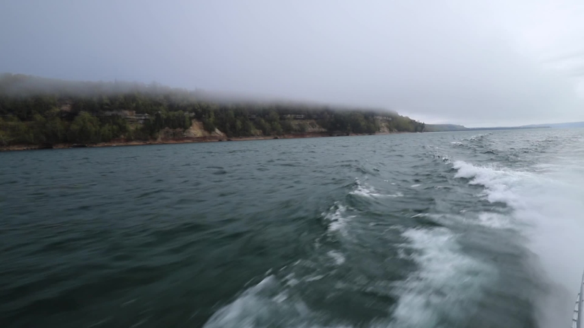 Superior Coastline and sky in the Upper Peninsula, Michigan image - Free stock photo - Public ...