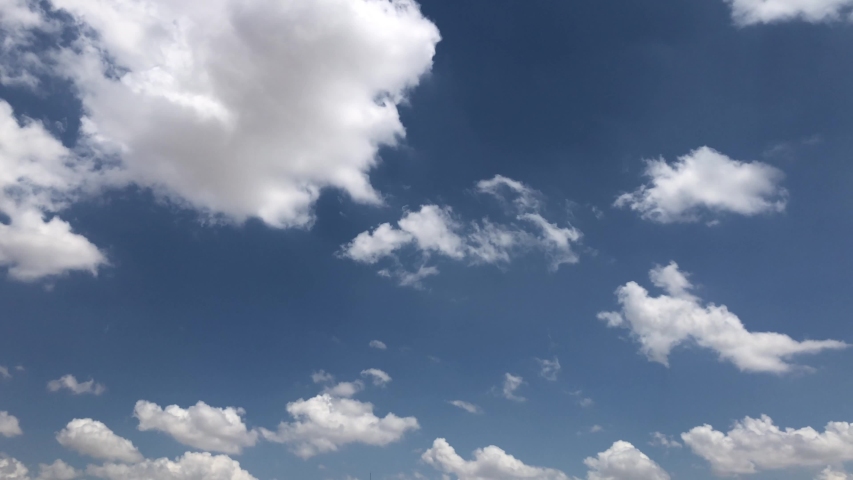 Collections SKY CLEAR beautiful cloud Blue sky with clouds 4K sun Time lapse clouds 4k rolling puffy cumulus cloud relaxation weather dramatic beauty atmosphere background Aerials Slow motion abstract | Shutterstock HD Video #1033444580