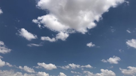 Collections SKY CLEAR beautiful cloud Blue sky with clouds 4K sun Time lapse clouds 4k rolling puffy cumulus cloud relaxation weather dramatic beauty atmosphere background Aerials Slow motion abstract