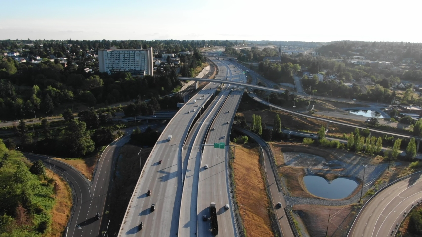 Highways near Tacoma, Washington image - Free stock photo - Public ...