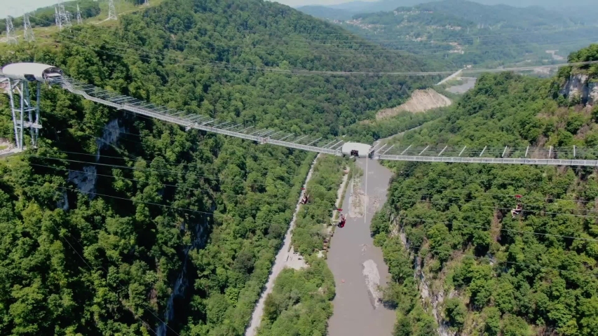 Скайпарк троллей Zipline