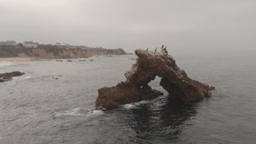 Corona Del Mar Ocean Rocks and Water