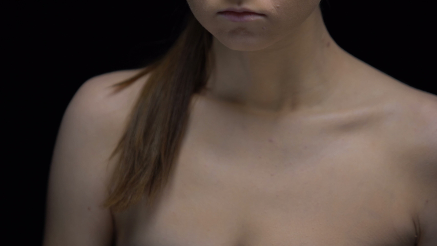Naked Girl Crying Video