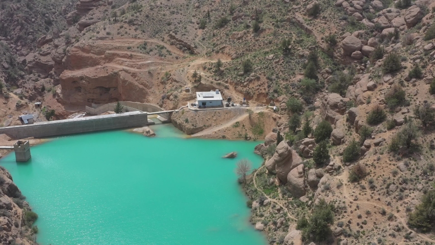 Aerial View of Wali Tangi Dam, Balouchistan
