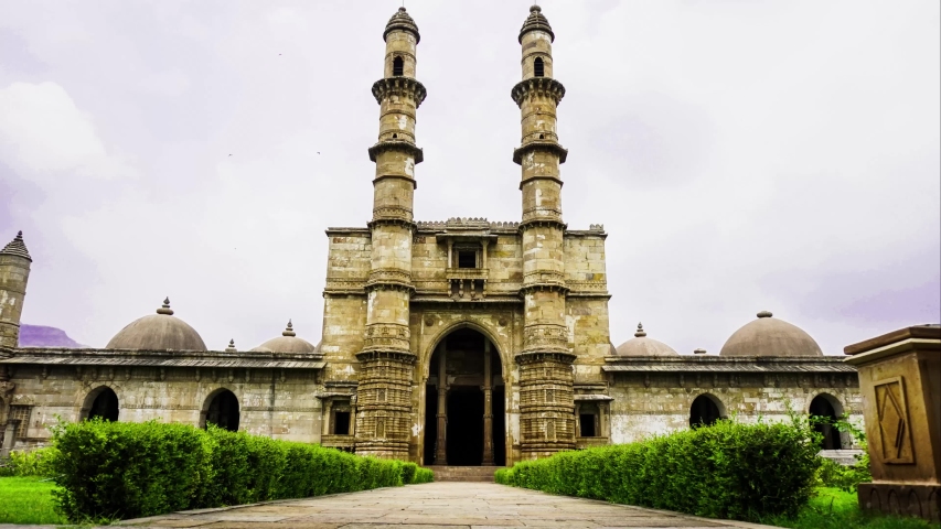 Heritage Jami Masjid also known as Jama mosque in Champaner, Gujarat state, western India, is part of the Champaner-Pavagadh Archaeological Park. Jami Mosque is UNESCO World Heritage Site.
