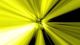 This is a video of Rapidly accelerating light burst warp