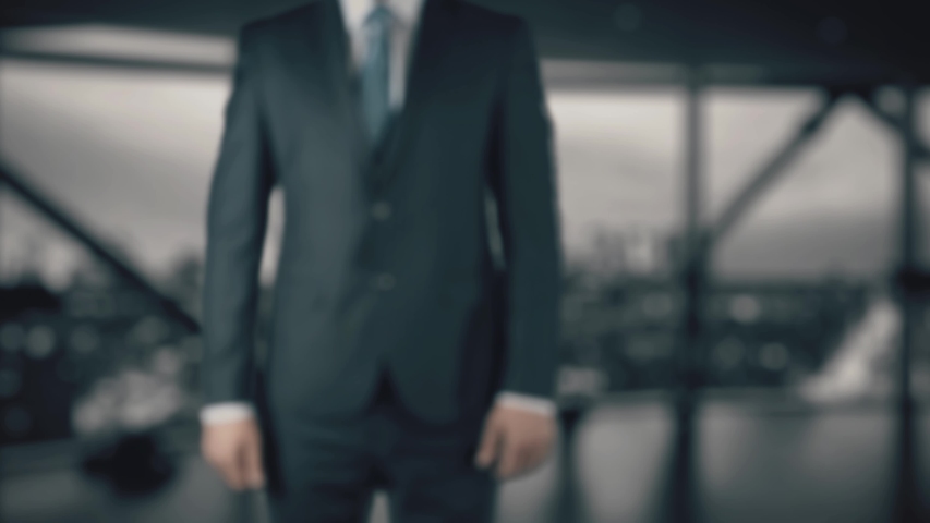 Made in Fiji with hologram businessman concept
